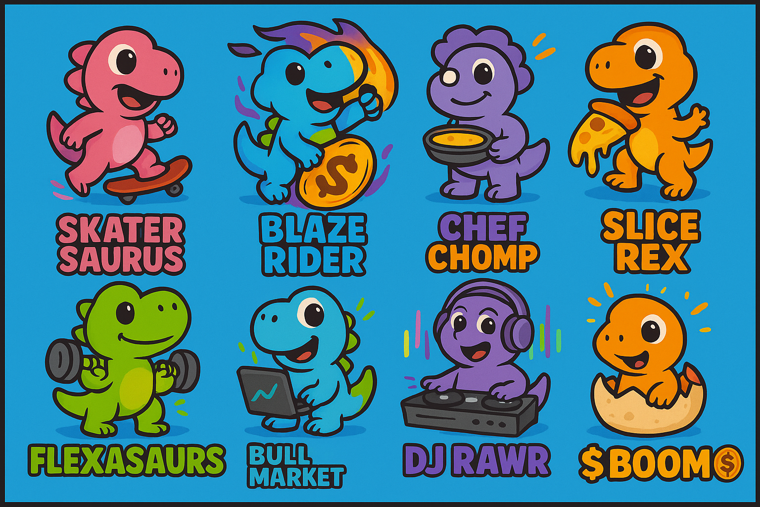 All MeteorMoney Dinos